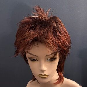 Stylish Red-Brown Women's Wig